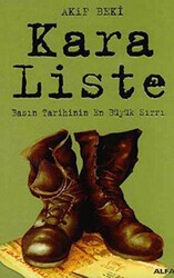 Kara Liste: Basın Tarihinin En Büyük Sırrı - Alfa Yayınları