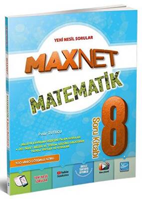 Karaca Eğitim Yayınları LGS Matematik MaxNet 8. Sınıf Matematik Soru Kitabı - 1