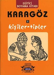 Karagöz Oyunlarında Kişiler-Tipler - Boyama Kitabı - 1