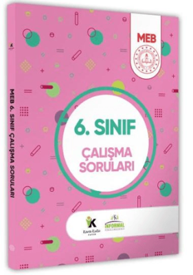 Karakutu Yayın 2025 6. Sınıf MEB Tüm Dersler Çalışma Soruları Soru Bankası - 1