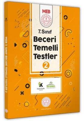 Karakutu Yayın 2025 7. Sınıf MEB Beceri Temelli Testler 2. Kitap Örnek Soru Bankası - 1