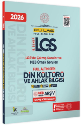 Karakutu Yayın 2026 8.Sınıf Full LGS Altın Seri DİN KÜLTÜRÜ ve AHLAK BİLGİSİ MEB Çıkmış Soru Bankası Modüler Seti - 1