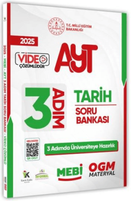 2025 AYT MEBİ-OGM 3 ADIM Tarih Soru Bankası Video Çözümlü - 1