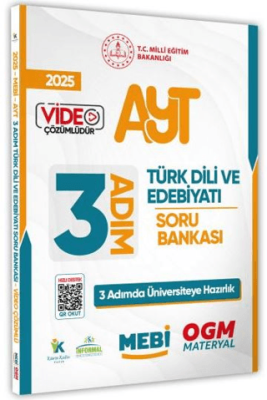 Karakutu Yayın 2025 AYT MEBİ-OGM 3 ADIM Türk Dili Edebiyatı Soru Bankası Video Çözüm - 1