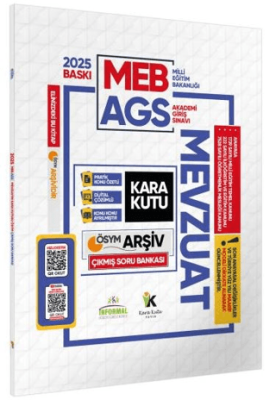 Karakutu Yayın 2025 MEB-AGS MEVZUAT ÖSYM Çıkmış Soru Havuzu Bankası Konu Özetli Video-PDF Çözümlü - 1