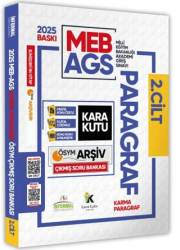 Karakutu Yayın 2025 MEB-AGS Türkçenin Kara Kutusu Paragraf 2 Karma ÖSYM Çıkmış Soru Bankası Video-PDF Çözümlü - 1