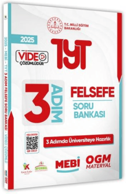 2025 TYT MEBİ-OGM 3 ADIM Felsefe Soru Bankası Video Çözümlü - 1