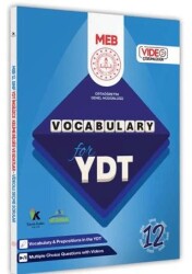 Karakutu Yayın 2025 YDT MEBİ İngilizce 12. Sınıf Vocabulary Kelime Bilgisi Soru Bankası Kitabı Video Çözümlü - 1