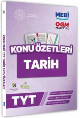 Karakutu Yayın 2025 YKS-TYT MEBİ-OGM Tarih Pratik Konu Özet Kitabı Görsel Destekli - 1