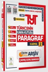 Karakutu Yayın 2025 YKS-TYT Türkçenin Kara Kutusu Paragraf 2 Karma Çıkmış Soru Bankası Konu Özetli Video-PDF Çözümlü - 1