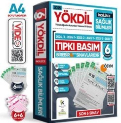 İnformal Yayınları 2025 YÖKDİL İngilizce Sağlık Bilimleri ÖSYM Çıkmış Soru Tıpkı Basım Deneme Paketi 6lı Türkiye Geneli - İnformal Yayınları
