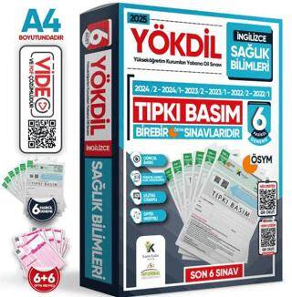 İnformal Yayınları 2025 YÖKDİL İngilizce Sağlık Bilimleri ÖSYM Çıkmış Soru Tıpkı Basım Deneme Paketi 6lı Türkiye Geneli - 1