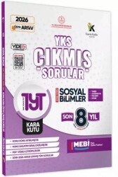 2026 YKS-TYT Sosyal Bilimler Karakutu ÖSYM Çıkmış Soru Bankası Çözümlü Konu Konu Son 8 Yıl - Karakutu Yayın