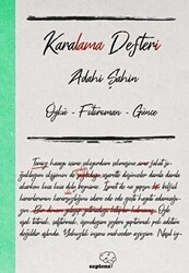 Karalama Defteri - Sapiens Yayınları