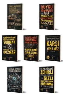 Karanlık Psikoloji - 7 Kitap Set - 1