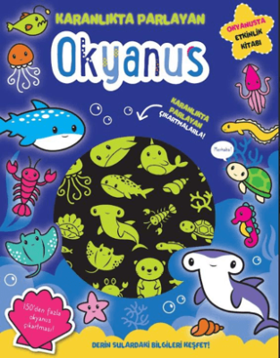 Karanlıkta Parlayan Kitaplar - Okyanus Parlayan Çıkartmalar - 1