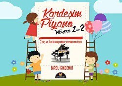 Kardeşim Piyano Volume 1- 2 - Yurtrenkleri Yayınevi