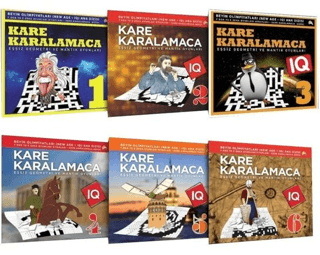 Kare Karalamaca Seti 1 - 7`den 70`e Akıl ve Mantık Oyunları - 1