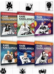 Kare Karalamaca Seti 2 - 7` den 70` e Akıl ve Mantık Oyunları 6 Kitaplık Zevkli Oyunlar - Ekinoks Yayın Grubu