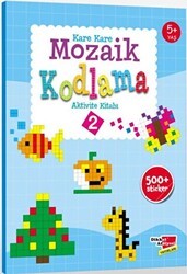 Sticker Okul Öncesi Kare Kare Mozaik Kodlama 2. Seviye - 1