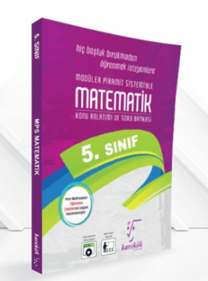 Karekök Yayıncılık 5. Sınıf Matematik MPS Modüler Piramit Sistemi Konu Anlatımlı Soru Bankası Karekök Yayınları - 1