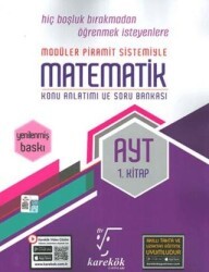 Karekök Yayıncılık AYT Matematik 1.Kitap Konu Anlatımlı ve Soru Bankası - Karekök Yayıncılık