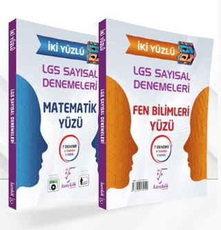 Karekök Yayıncılık İki Yüzlü LGS Sayısal Denemeleri - 1