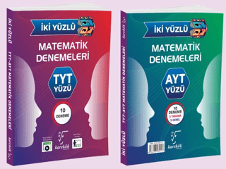 Karekök Yayıncılık İki Yüzlü TYT AYT Matematik Denemeleri - 1