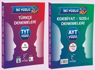 Karekök Yayıncılık İki Yüzlü TYT AYT Türkçe Edebiyat Denemeleri - 1
