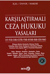 Karşılaştırmalı Ceza Hukuku Yasaları - Beta Yayınevi