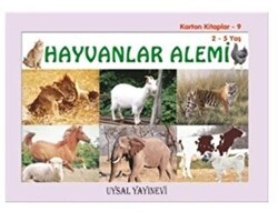 Karton Kitaplar 9 - Hayvanlar Alemi - Uysal Yayınevi