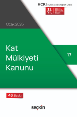 Kat Mülkiyeti Kanunu Cep Kitabı - 1