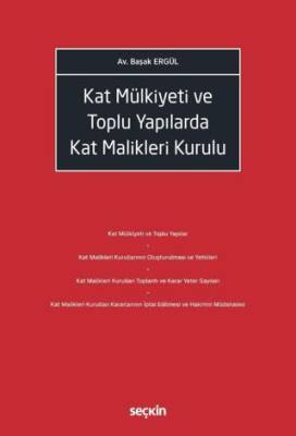 Kat Mülkiyeti ve Toplu Yapılarda Kat Malikleri Kurulu - 1