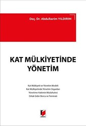Kat Mülkiyetinde Yönetim - Adalet Yayınevi