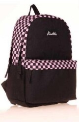 Kaukko Basic Colors Sırt Çantası Pembe Check K1631 - Kaukko