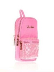 Kaukko Brıght Junior Bag Kalem Çantası Kapitone-Pembe - Kaukko