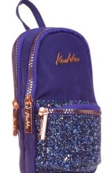 Kaukko Bright Junior Bag Kalem Çantası Taşlı-Lacivert K2719 - Kaukko