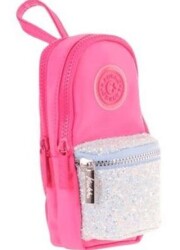 Kaukko Bright Junior Bag Kalem Çantası Taşlı-Pembe K2722 - Kaukko