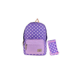 Kaukko Colorful 2 Colors Sırt Çantası Paws K1488 - 1
