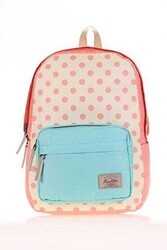 Kaukko Colorful 3 Colors Sırt Çantası Dots K1483 - Kaukko