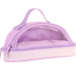 Kaukko Cube Crescent Kalem Çantası Lılac Neon K2732 - Kaukko