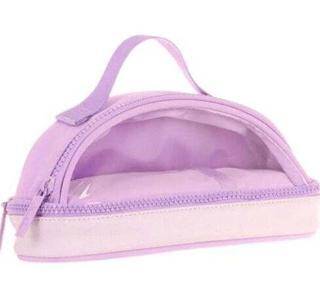 Kaukko Cube Crescent Kalem Çantası Lılac Neon K2732 - 1