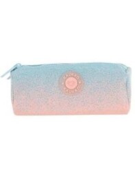 Kaukko Dots Dual Kalem Çantası Salmon K2716 - Kaukko