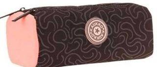 Kaukko Double Colors Dual Kalem Çantası Neon Somon K2747 - 1