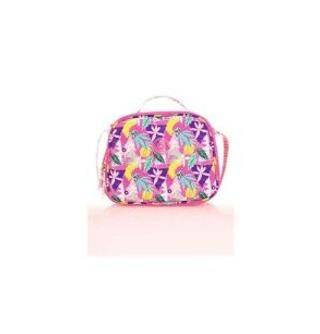 Kaukko Double Stripe Beslenme Çantası Pink K9037 - 1