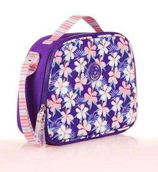 Kaukko Double Stripe Beslenme Çantası Purple K9038 - 1