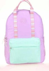 Kaukko Double Stripe Sırt Çantası Lilac K1764 - Kaukko