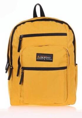 Kaukko Full Pocket Sırt Çantası Sarı K1437 - 1
