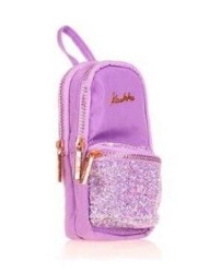 Kaukko Junior Bag Bright Kalem Çantası Taşlı-Lila K2559 - Kaukko