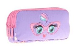 Kaukko Kıds 3 Bölmeli Kalem Çantası Toys Cat L8236 - Kaukko